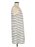 Shein Stripes Ivory Casual Dress Size M - photo 4