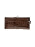 Burberry 100% Leather Brown Croc Embossed Leather Wristlet One size - photo 2