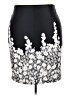 NYCC Graphic Black Formal Skirt Size 3X - photo 2