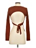 Princess Polly Brown Long Sleeve Top Size 2 - photo 2
