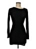 Forever 21 Argyle Black Cocktail Dress Size M - photo 1