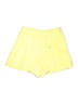Versona 100% Polyester Tweed Yellow Shorts Size 10 - photo 1