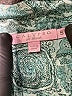 Calypso St. Barth Paisley Teal Long Sleeve Blouse Size Sm (0) - photo 7