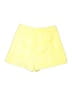 Versona 100% Polyester Tweed Yellow Shorts Size 10 - photo 2