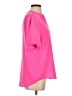 Vince Camuto 100% Polyester Pink Short Sleeve Blouse Size S - photo 4