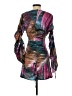 PrettyLittleThing 100% Polyester Black Cocktail Dress Size 2 - photo 2