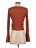 Shein Orange Long Sleeve Top Size S - photo 2
