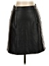JustOne 100% Polyester Black Faux Leather Skirt Size S - photo 1