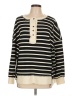 Fashion Black Pullover Sweater Size L - photo 1