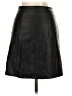 JustOne 100% Polyester Black Faux Leather Skirt Size S - photo 2