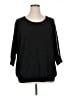 89th & Madison Black Pullover Sweater Size 1X - photo 1