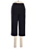 Studio Y Solid Black Blue Casual Pants Size 9 - 10 - photo 2