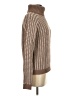 Haven Well Within Houndstooth Brown Turtleneck Sweater Size XS - photo 4