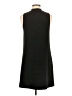 Neiman Marcus Solid Black Casual Dress Size M - photo 2