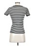 J.Crew Stripes Ivory Short Sleeve Turtleneck Size XS - photo 2
