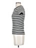 J.Crew Stripes Ivory Short Sleeve Turtleneck Size XS - photo 5