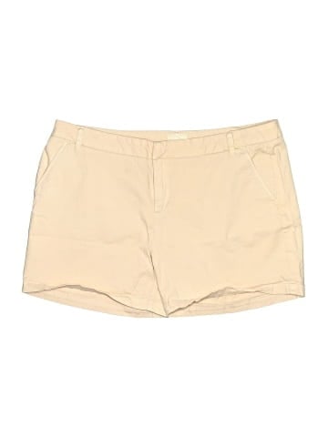 Caslon Khaki Shorts (view 1)
