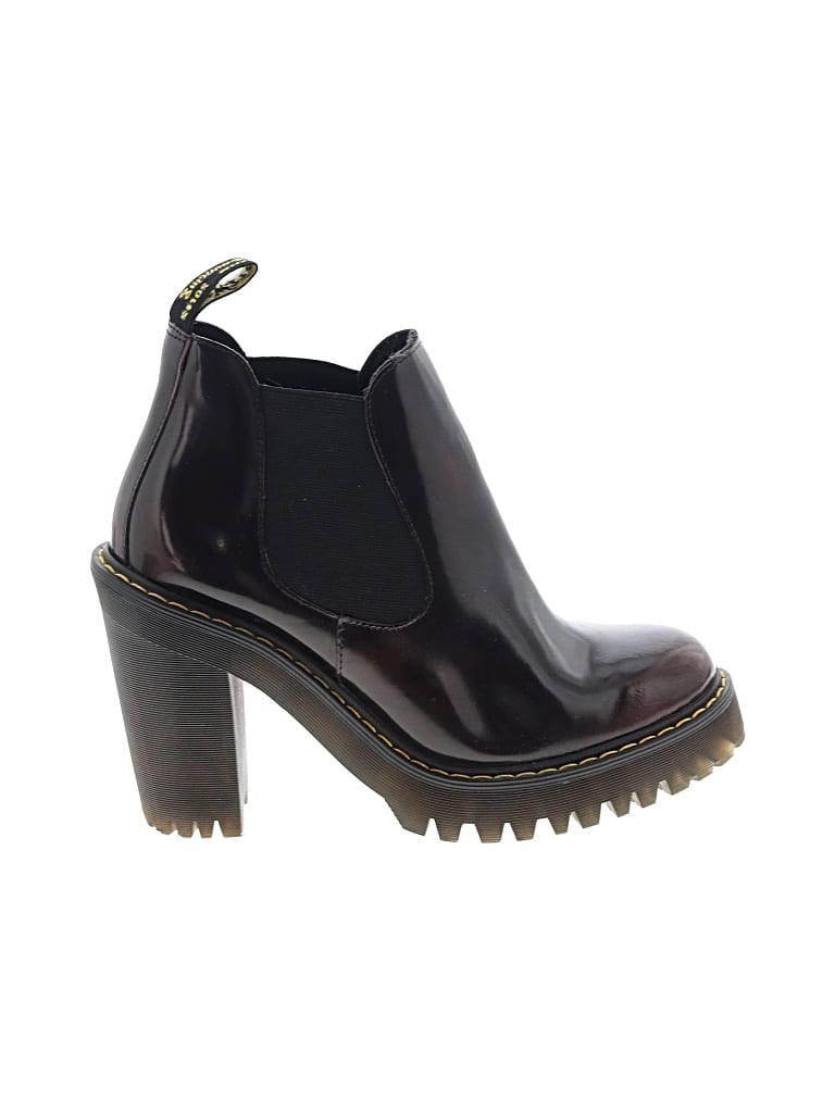 Pre-owned Dr. Martens Ankle Boots In Brown