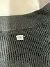 Unbranded Solid Black Pullover Sweater Size XL - photo 7