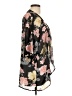 Unbranded Floral Black Kimono Size L - photo 4