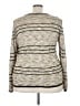 Liz Claiborne 100% Rayon Stripes Tan Pullover Sweater Size 3X - photo 2