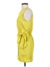 Tyche Solid Yellow Cocktail Dress Size S - photo 5