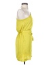 Tyche Solid Yellow Cocktail Dress Size S - photo 4