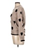 Six/Fifty Hearts Tan Pullover Sweater Size L - photo 5