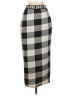 Shein Checkered-gingham Gray Casual Skirt Size XS - photo 1