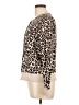 A New Day 100% Cotton Animal Print Brown Pullover Sweater Size L - photo 5
