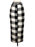 Shein Checkered-gingham Gray Casual Skirt Size XS - photo 2