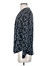 Banana Republic 100% Polyester Blue Long Sleeve Blouse Size XS - photo 5