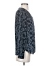 Banana Republic 100% Polyester Blue Long Sleeve Blouse Size XS - photo 4