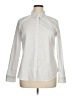 Apt. 9 Solid Ivory Long Sleeve Button-Down Shirt Size 14 - photo 1