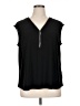 Love Scarlett Black Sleeveless Blouse Size 1X - photo 1