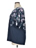 Colleen Lopez Blue Short Sleeve Blouse Size 1X - photo 5
