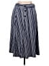 Robert Louis Stripes Blue Casual Skirt Size L - photo 1