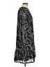 Ann Taylor LOFT 100% Polyester Print Black Casual Dress Size L (tall) - photo 4
