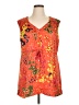 CAbi 100% Polyester Orange Casual Dress Size XL - photo 1