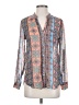 Kut from the Kloth 100% Polyester Blue Long Sleeve Blouse Size XS - photo 1