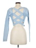 Le Lis Blue Pullover Sweater Size M - photo 2