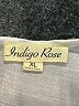 Indigo Rose White 3/4 Sleeve Blouse Size XL - photo 7