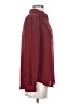 14th & Union 100% Polyester Burgundy Long Sleeve Blouse Size XS - photo 4