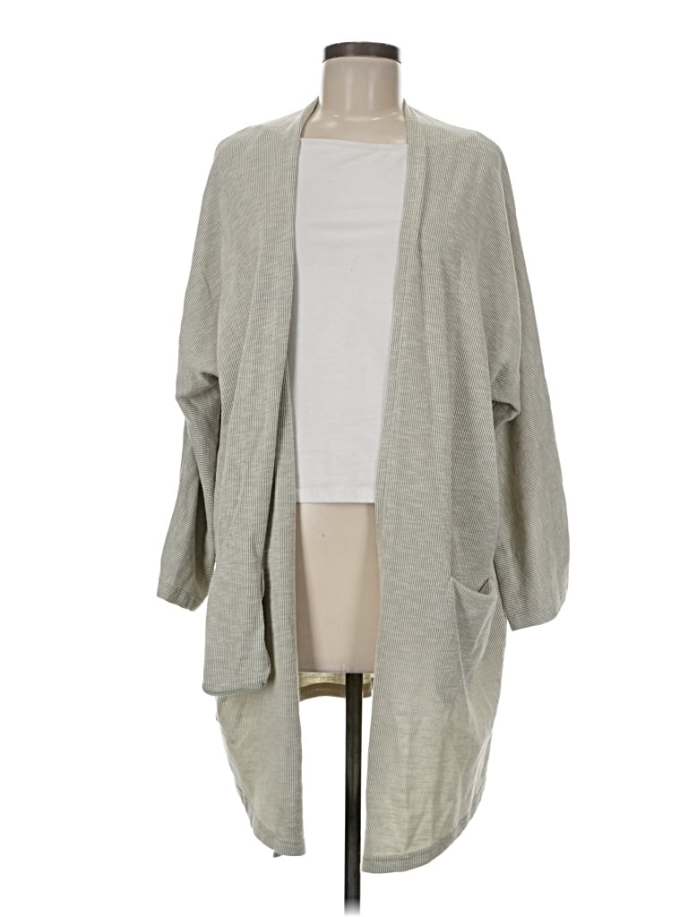 DONNI Kimono: Gray Tops