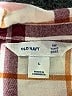 Old Navy Plaid Burgundy Long Sleeve Button-Down Shirt Size L - photo 7