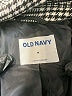 Old Navy 100% Polyester Houndstooth Gray Blazer Size M - photo 6