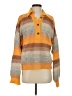 Something Navy Orange Pullover Sweater Size S - photo 1