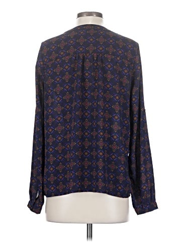 Skies Are Blue Long Sleeve Blouse (view 2)