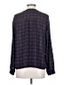 Skies Are Blue 100% Polyester Blue Long Sleeve Blouse Size XS - photo 2