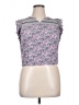 Splendid Purple Sleeveless Blouse Size 14 - photo 1